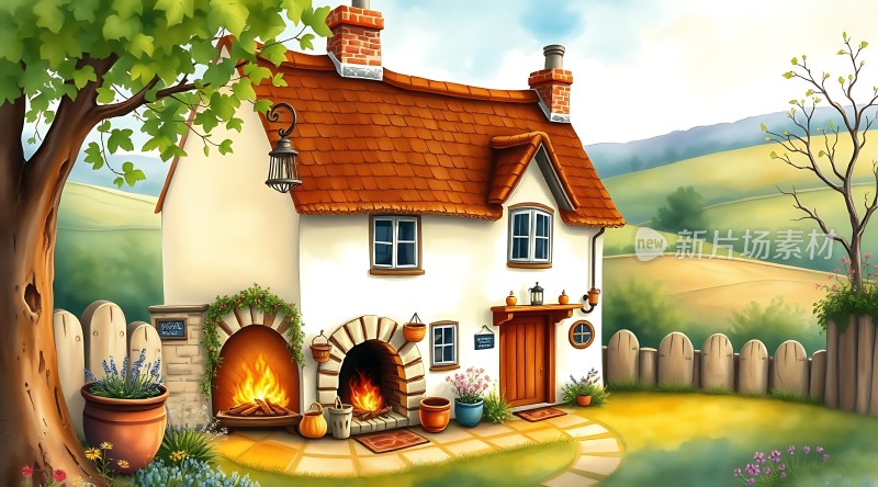 乡村小屋温馨家园