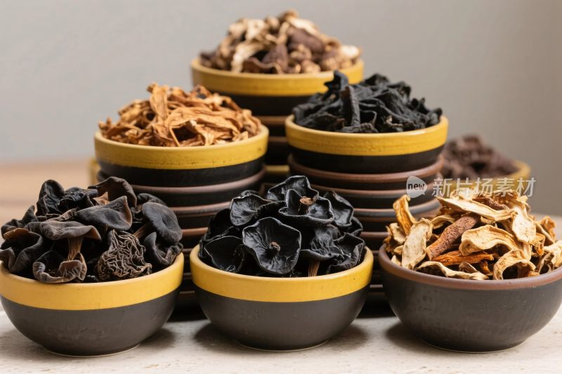 干制食材碗装陈列