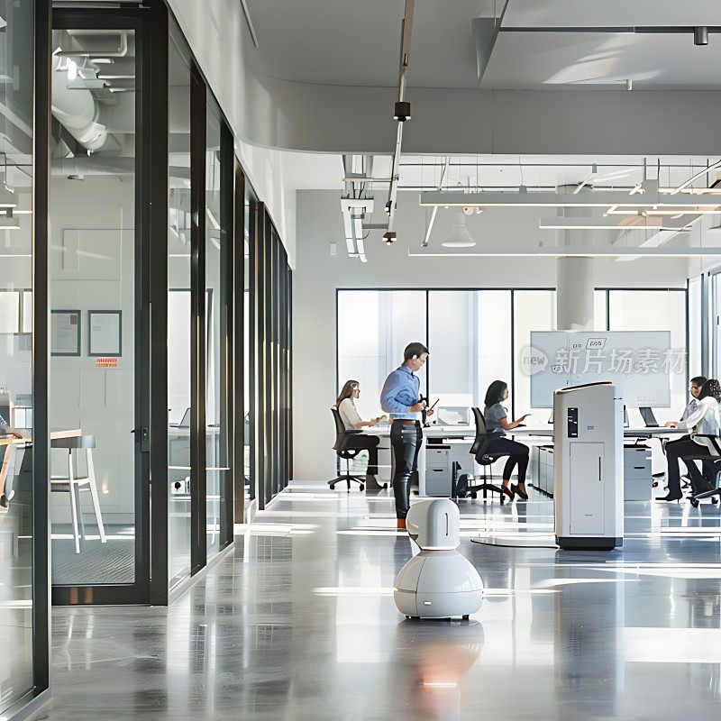 智能机器人助力现代办公环境高效协作