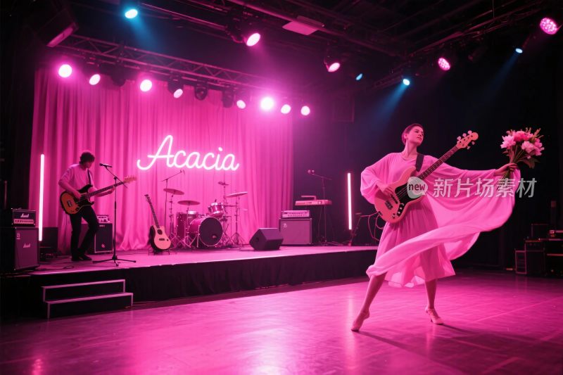 舞台现场音乐演出