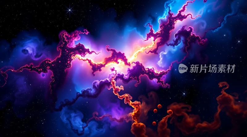 宇宙奇观星云幻彩