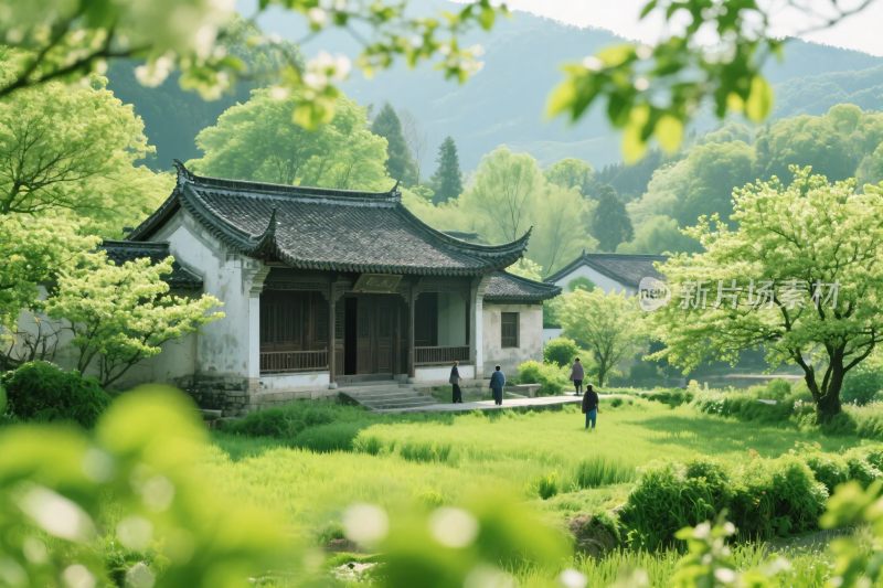 古韵田园古建风光