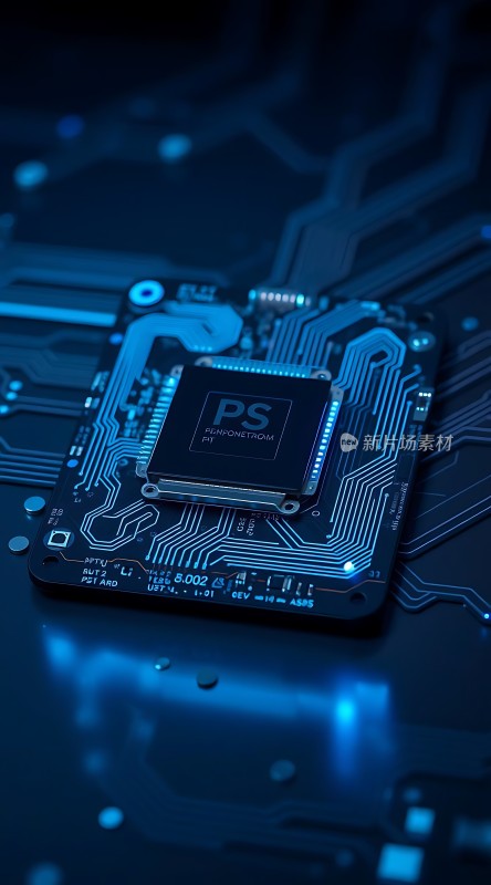 电子芯片科技感