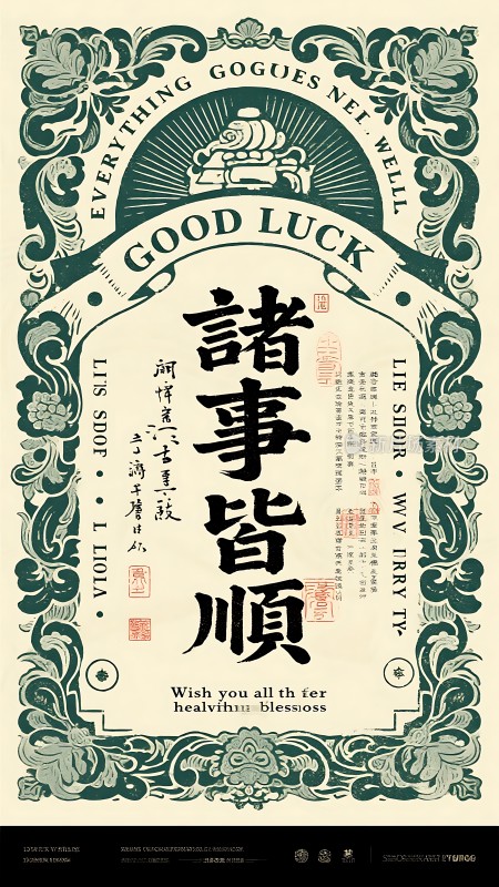 诸事皆顺好运连连