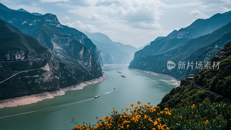 长江三峡与峡谷风光