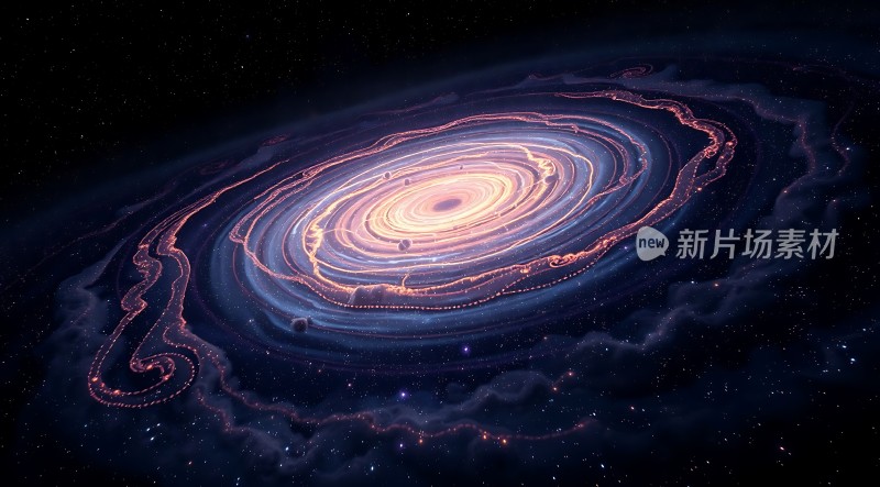 宇宙螺旋星系之美