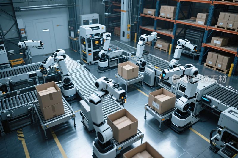 自动化物流仓库场景