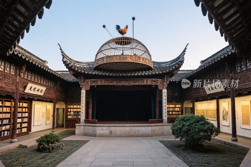 中式古建庭院景观