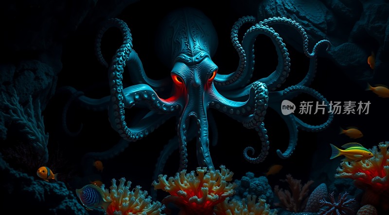 深海巨怪章鱼王