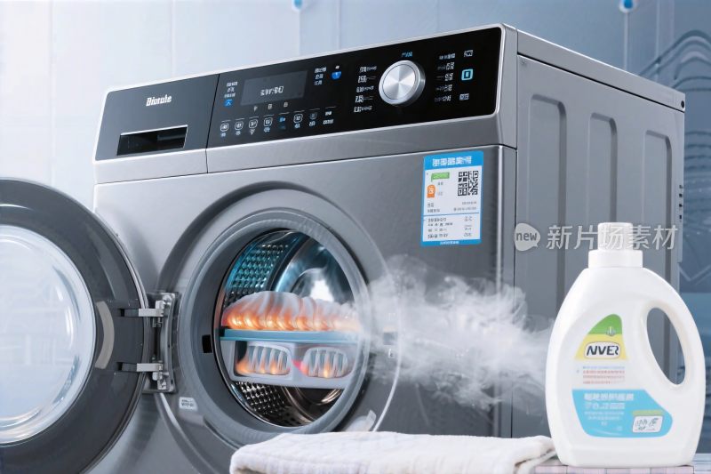 滚筒洗衣机展示