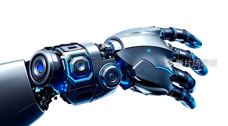 科技感十足的未来机械手臂