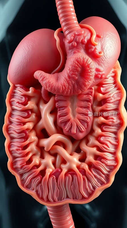 人体内部器官解剖图