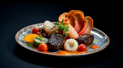 美味佳肴色彩缤纷食材丰富 美味佳肴色彩缤纷食材丰富