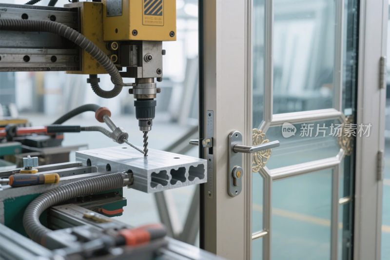 工业机械加工场景图