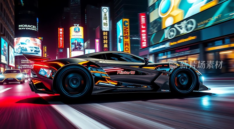 未来之城速度与激情的碰撞