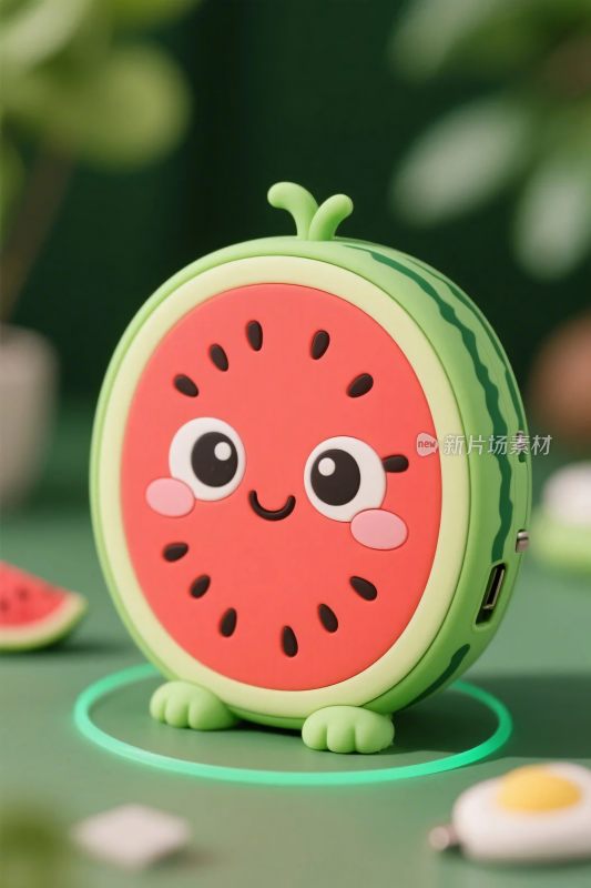可爱西瓜拟人化小玩具