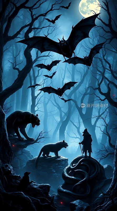黑暗森林中的神秘冒险