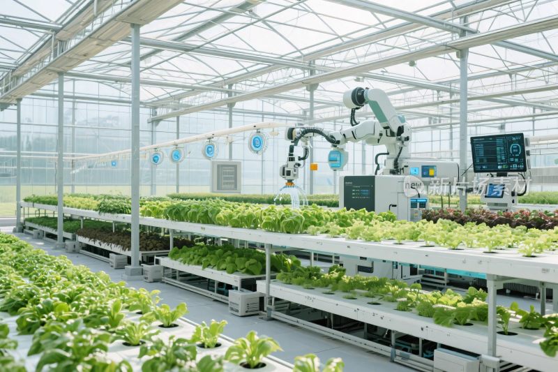 现代农业自动化种植场景