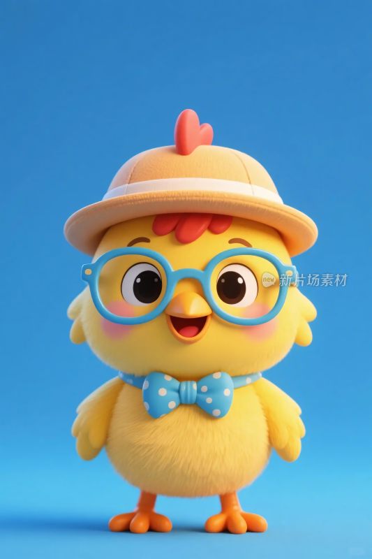 卡通小鸡形象