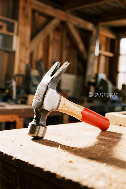 木工锤子工作场景