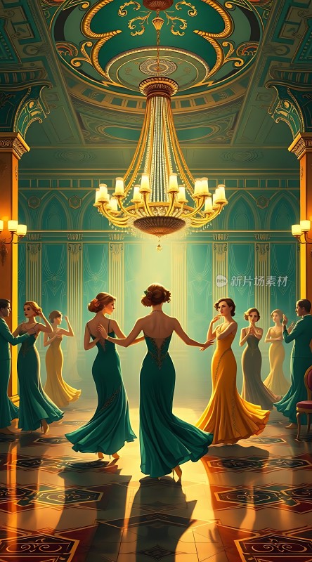 舞会上的优雅时光