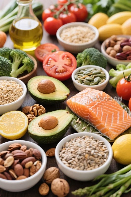 健康食材展示图