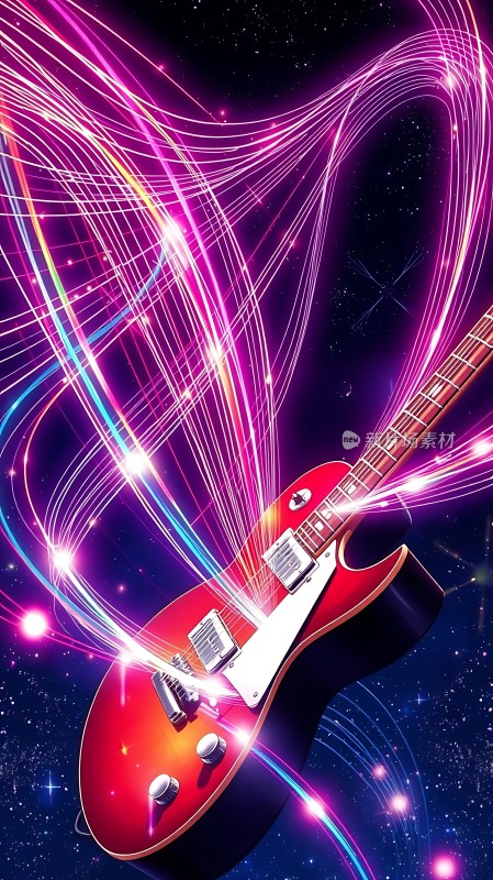吉他光芒四射