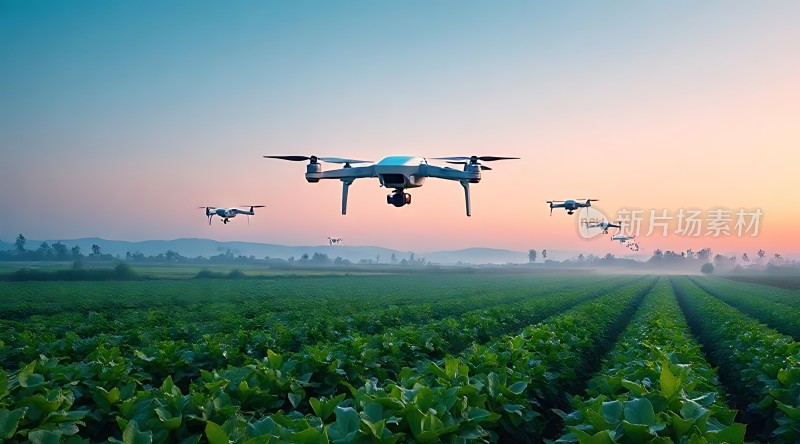 无人机巡田科技助力现代农业