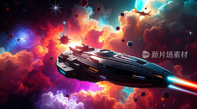 星际航行探索未知领域