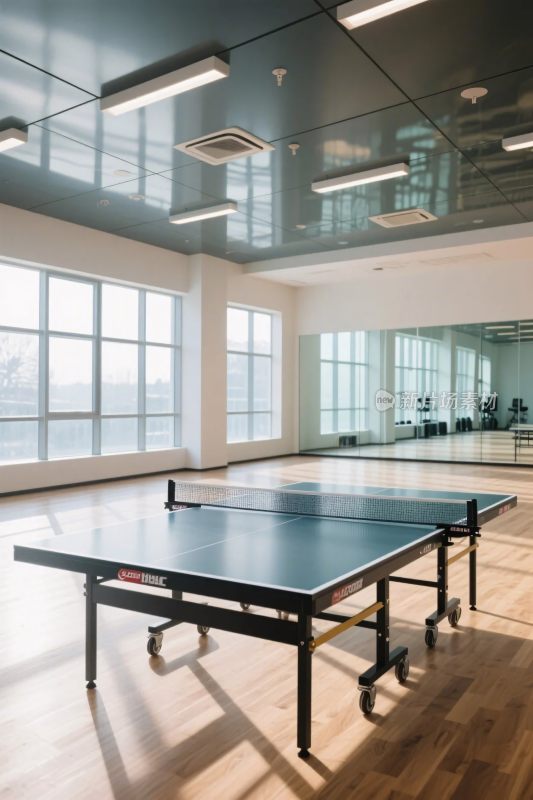 室内乒乓球运动场地