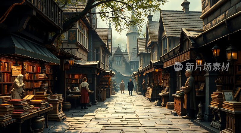 中世纪书街
