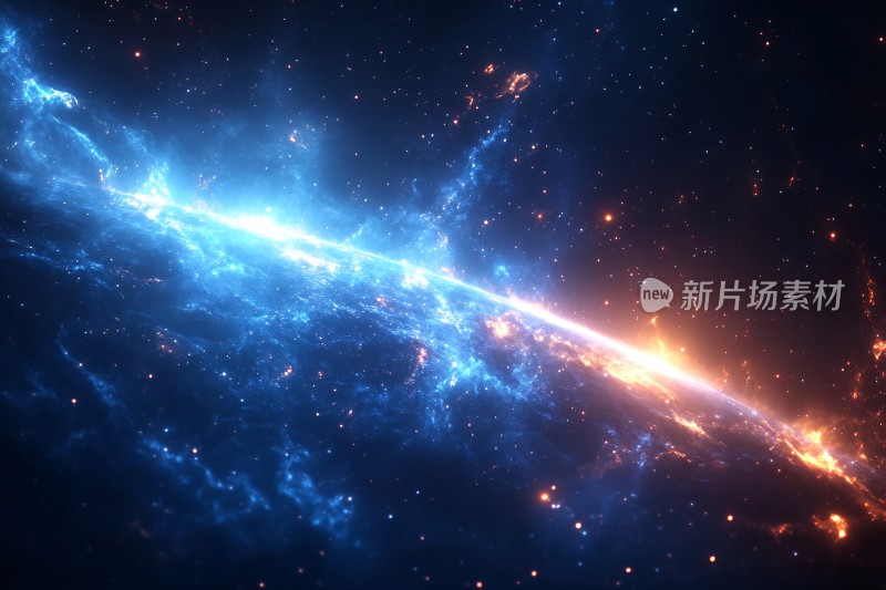 梦幻绚丽的宇宙星空景象