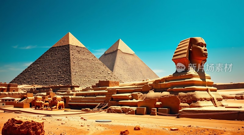 埃及金字塔与狮身人面像