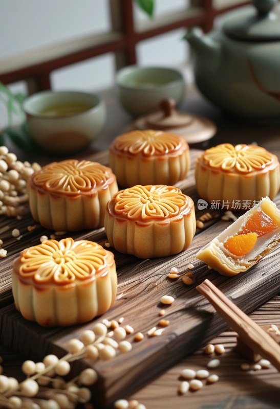 酥皮月饼手工制作