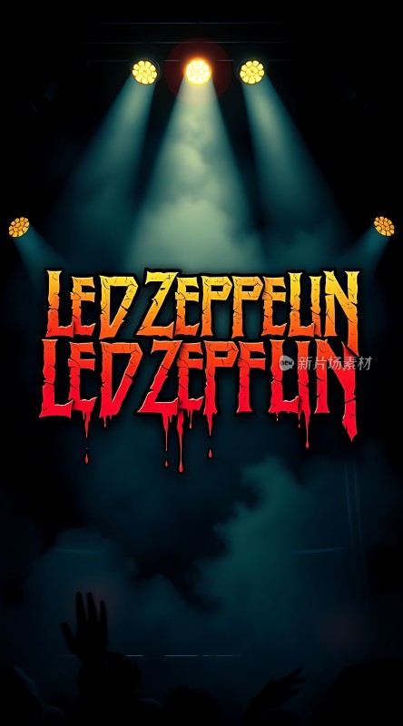 LED ZEPPELIN演唱会海报