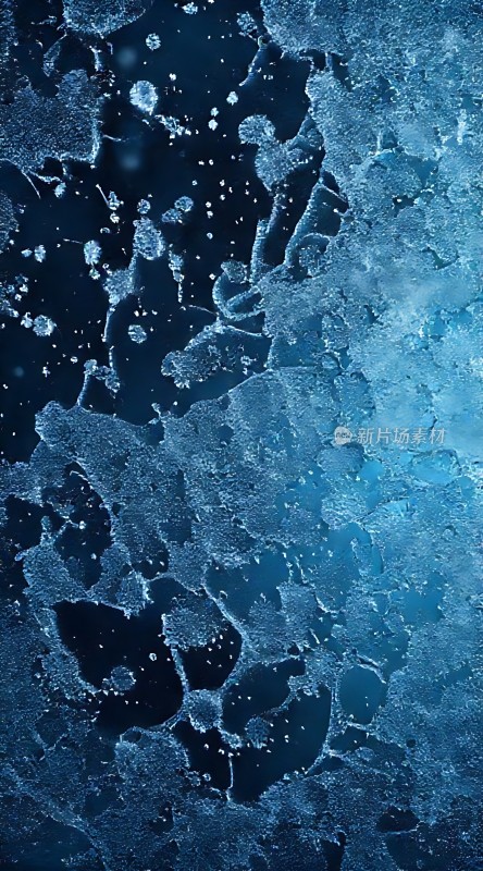 冰封世界晶莹剔透