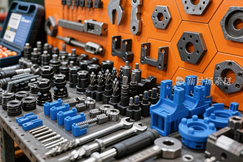车间工具陈列场景