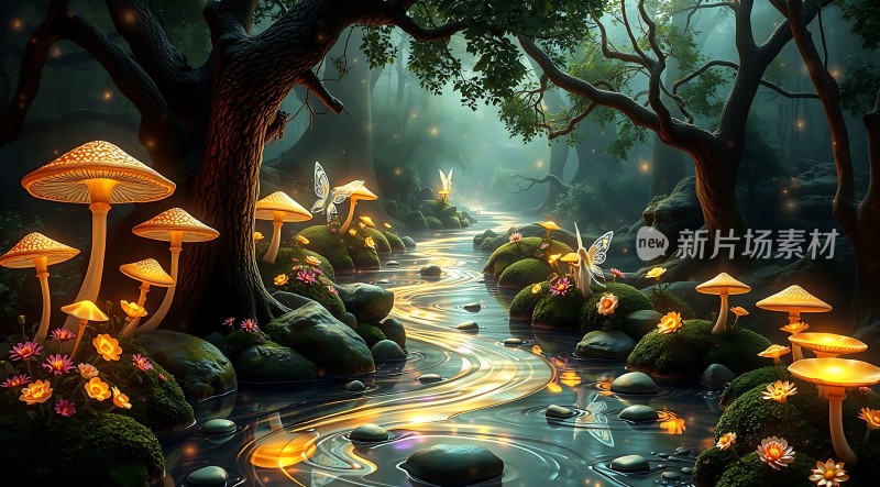 神秘森林秘境探险之旅