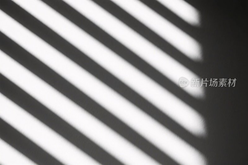 黑白条纹光影效果