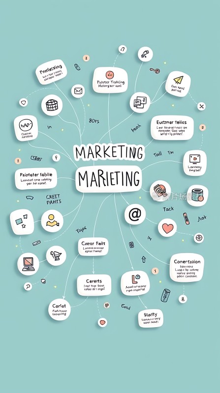 营销思维导图