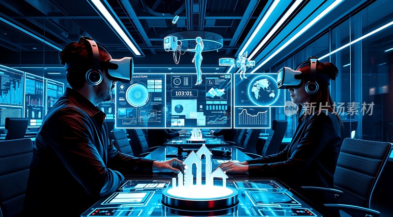 虚拟现实会议未来科技交流新方式
