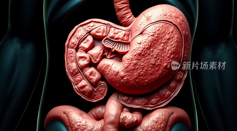 人体内部器官解剖图