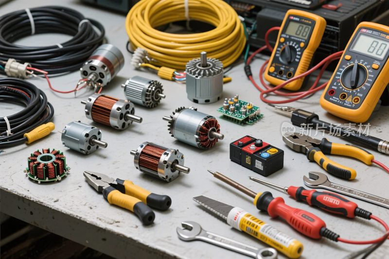 电子工具设备展示