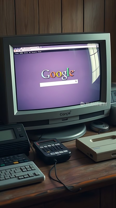 复古桌面Google浏览器与经典计算器