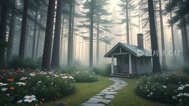 雾林小屋秘境探幽