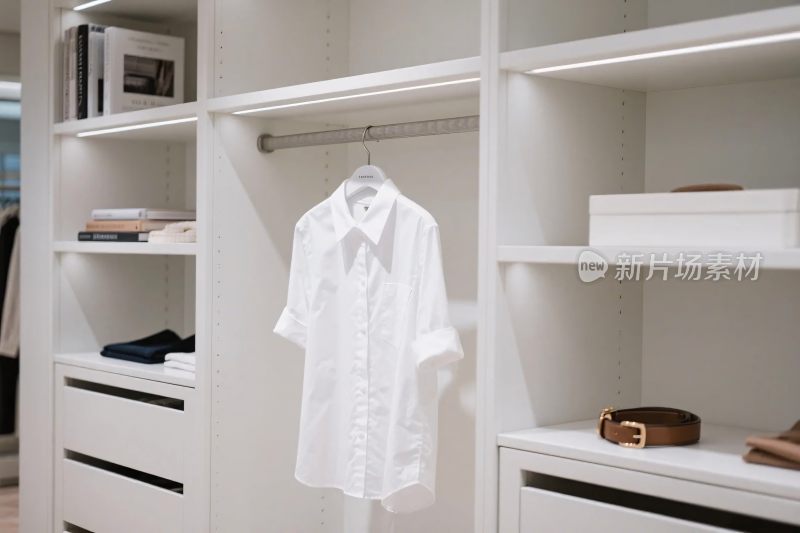 现代衣帽间收纳设计