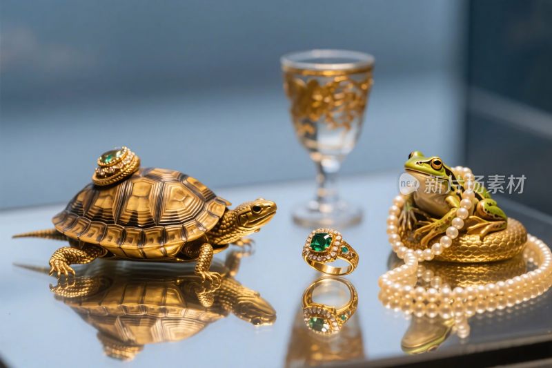 珠宝与宠物摆件展示