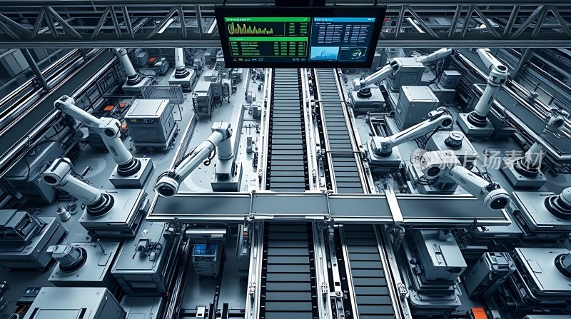 智能工厂机器人协作生产流程