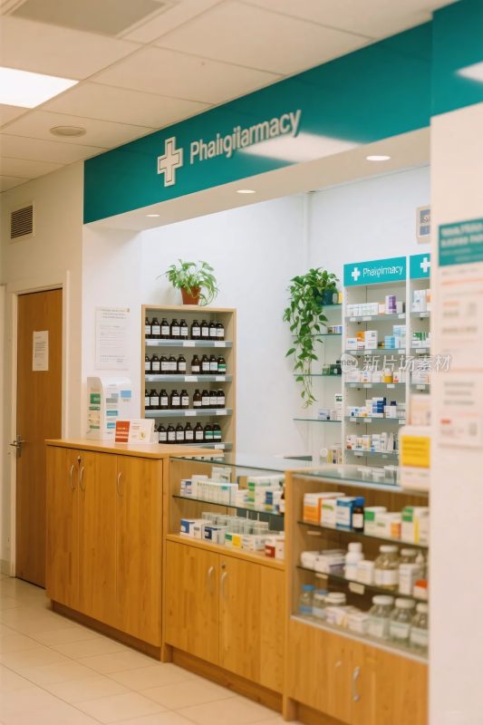 室内药店场景