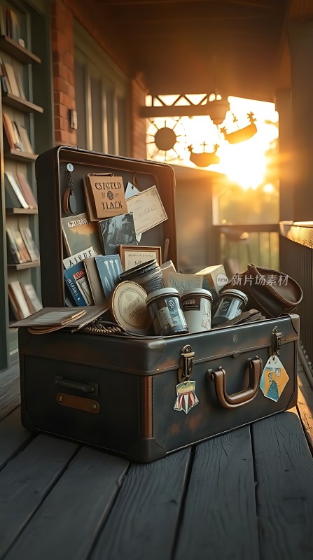 旅行箱里的故事探索未知与回忆过去